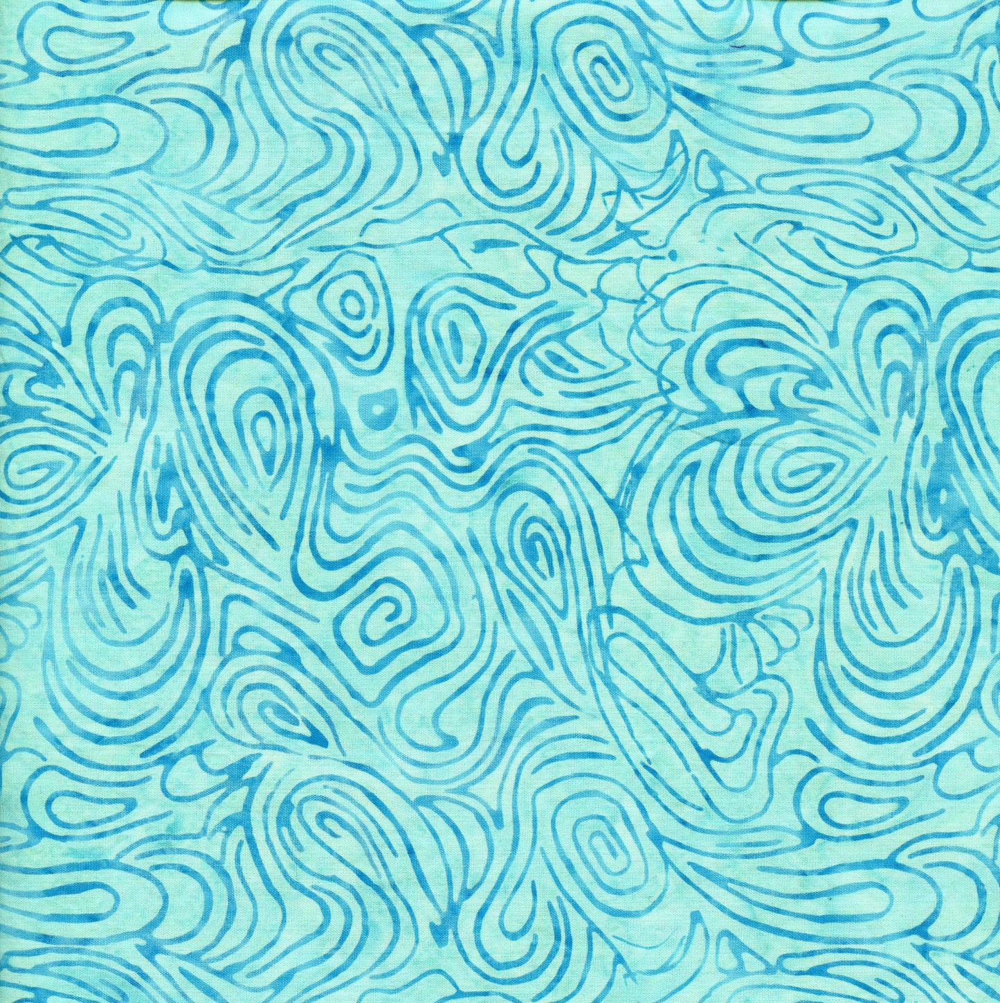 Batik Basics - Marble - Aqua - 2025 AMNSH - River