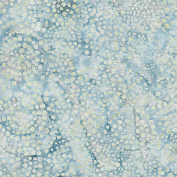 Batik Basics - Dot - Sky - 2025 AMNSH - Snow