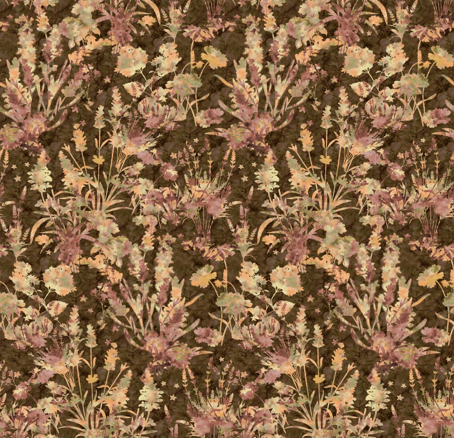 Quilt Minnesota 2025 - Wildflowers - Brown - 2025 QMN Shop Hop