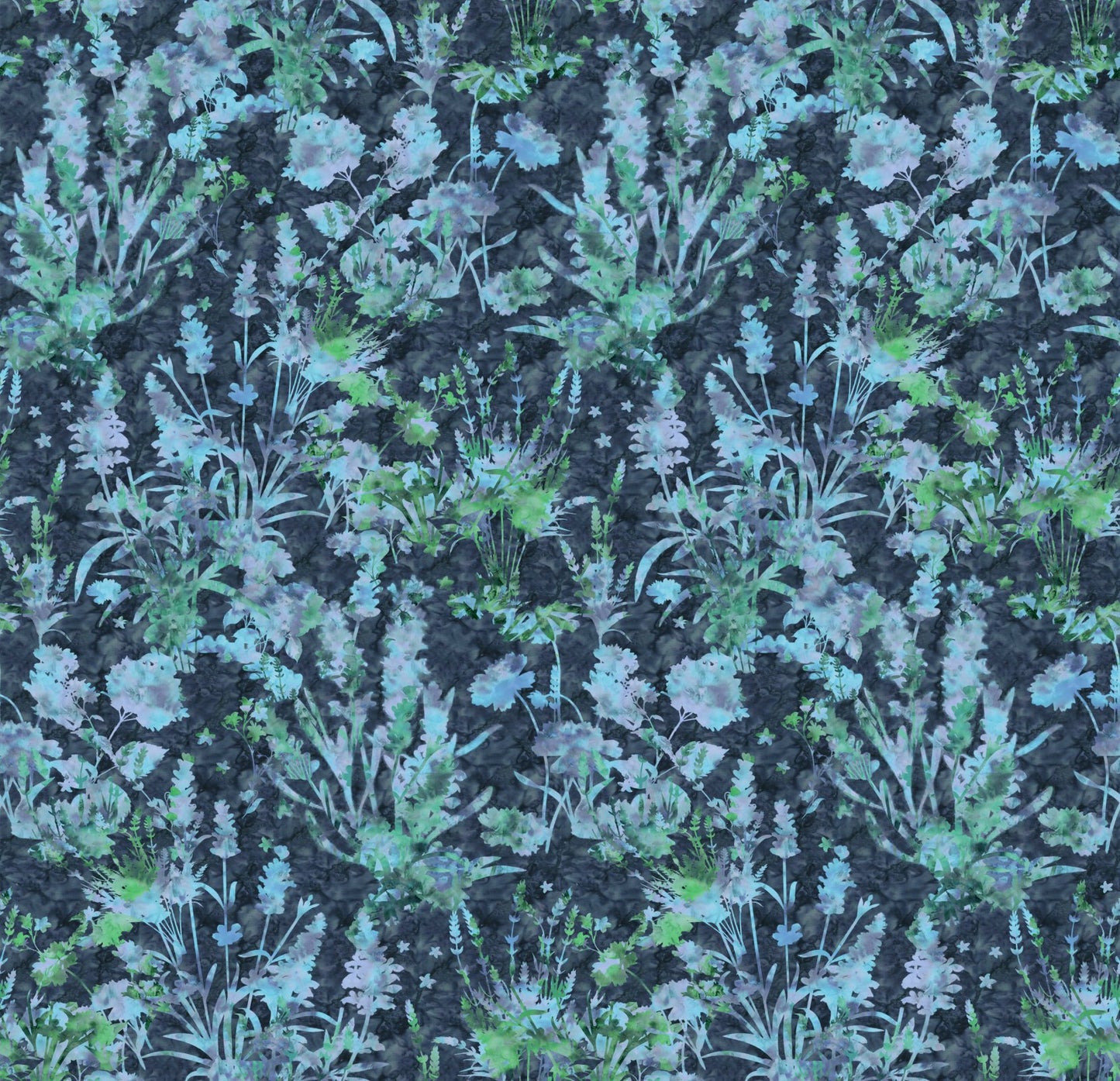 Quilt Minnesota 2025 - Wildflowers - Dark Denim - 2025 QMN Shop Hop