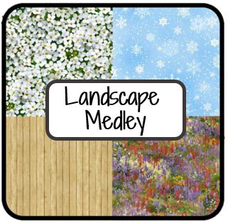 Fabrics - By Collection - Landscape Medley from Elizabeth's Studio