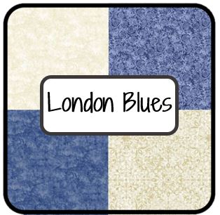 Fabrics - By Collection - London Blues from Timeless Treasures