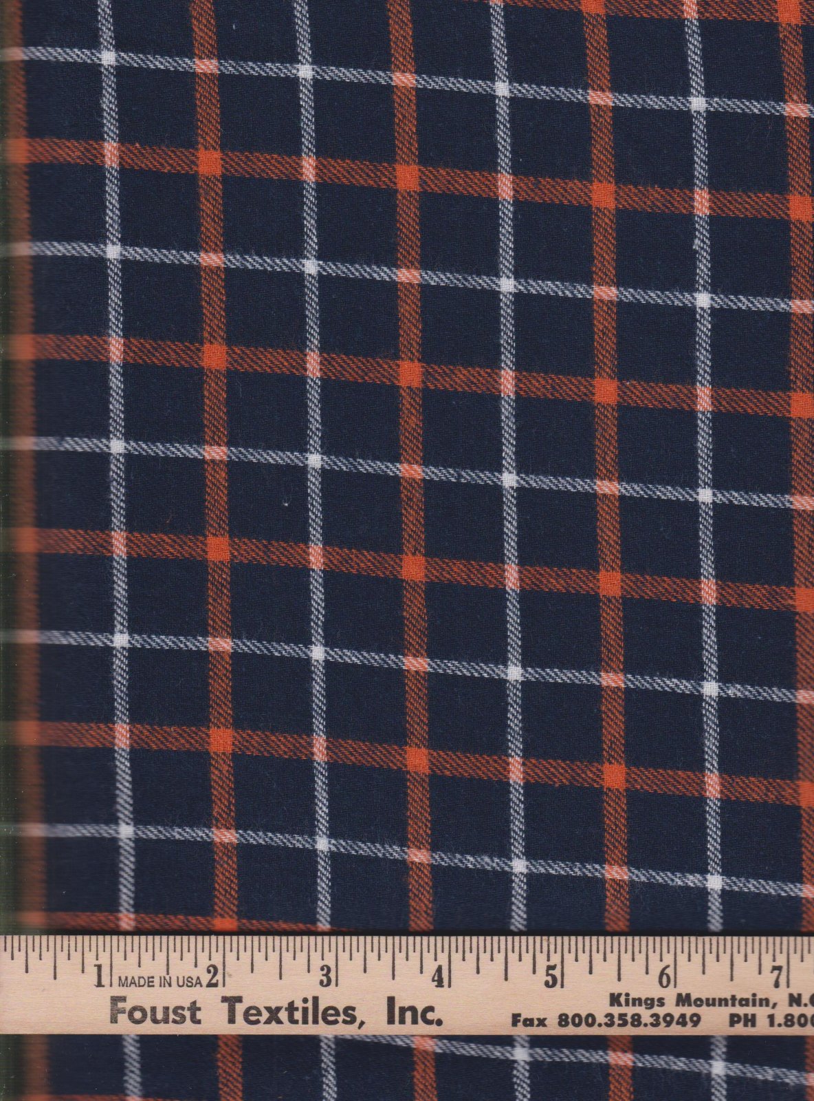 Yarn Dyed Flannel Plaid - Virginian |  6956 VIRGINIAN