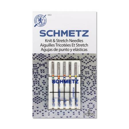 Schmetz Knit & Stretch Ball Point Needles - Assorted Sizes