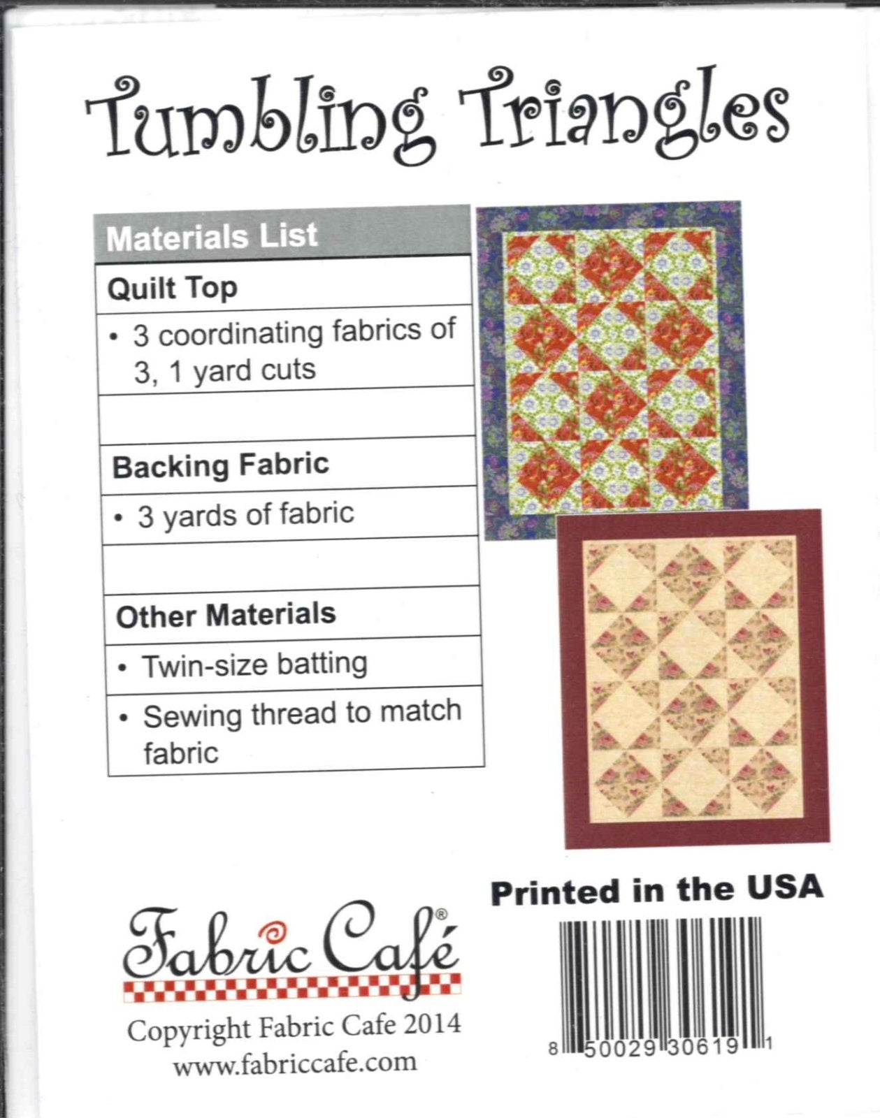 Tumbling Triangles Pattern