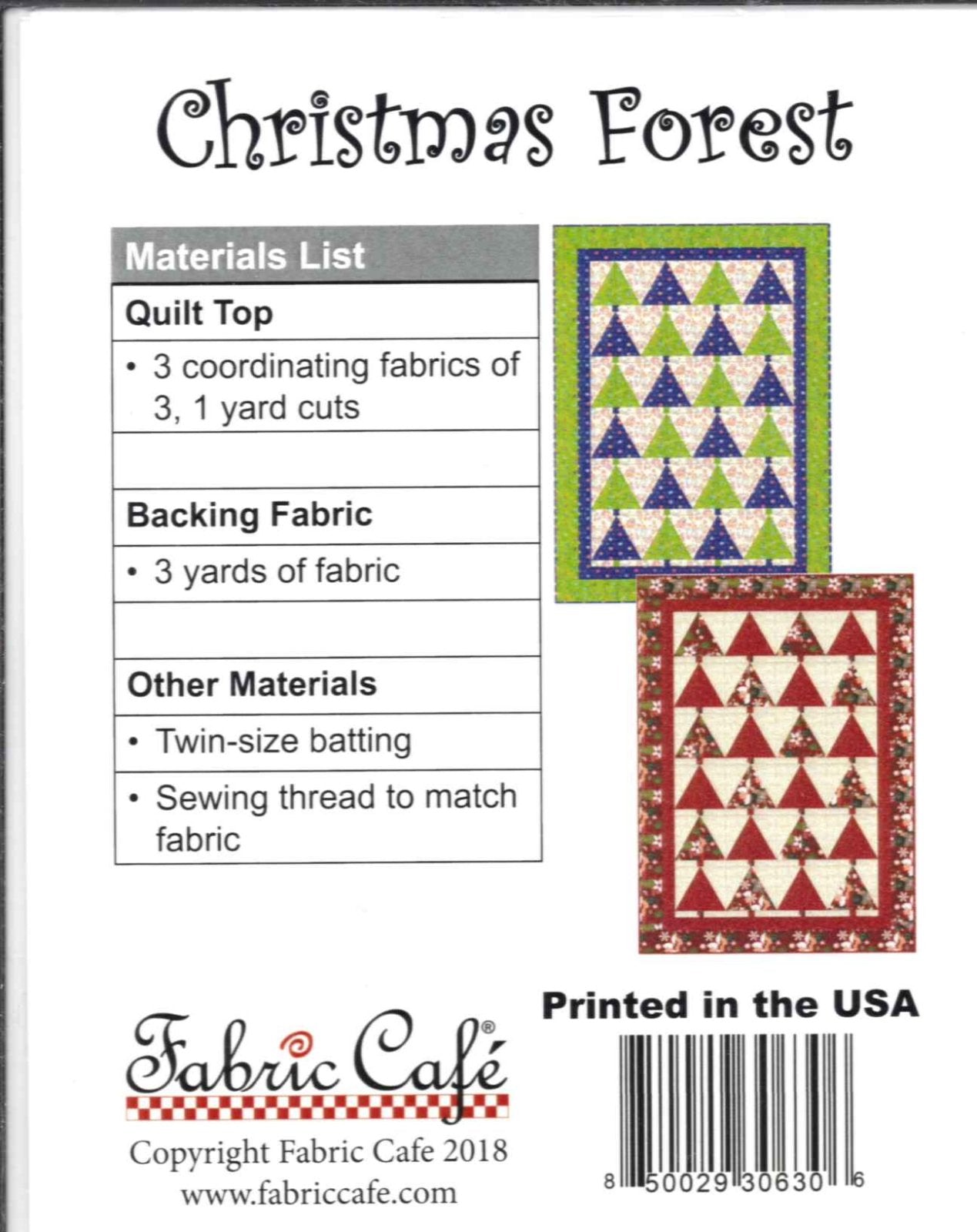 Christmas Forest Pattern