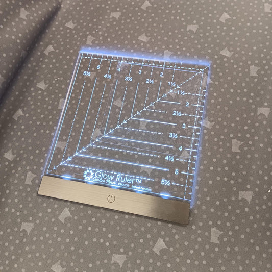 Carolina Moore Glow Ruler - 6" Square