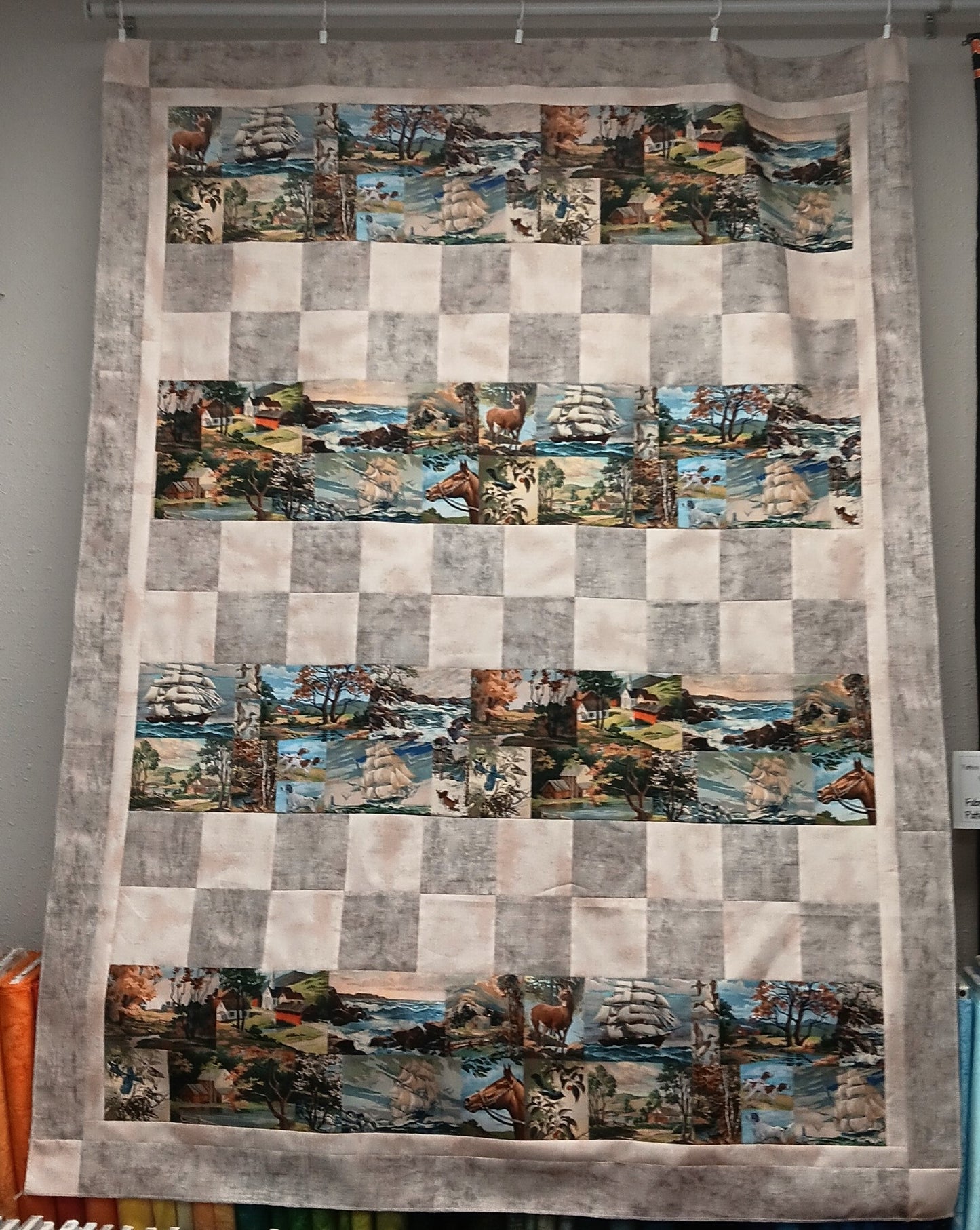 Checkmate Painting Quilt Kit