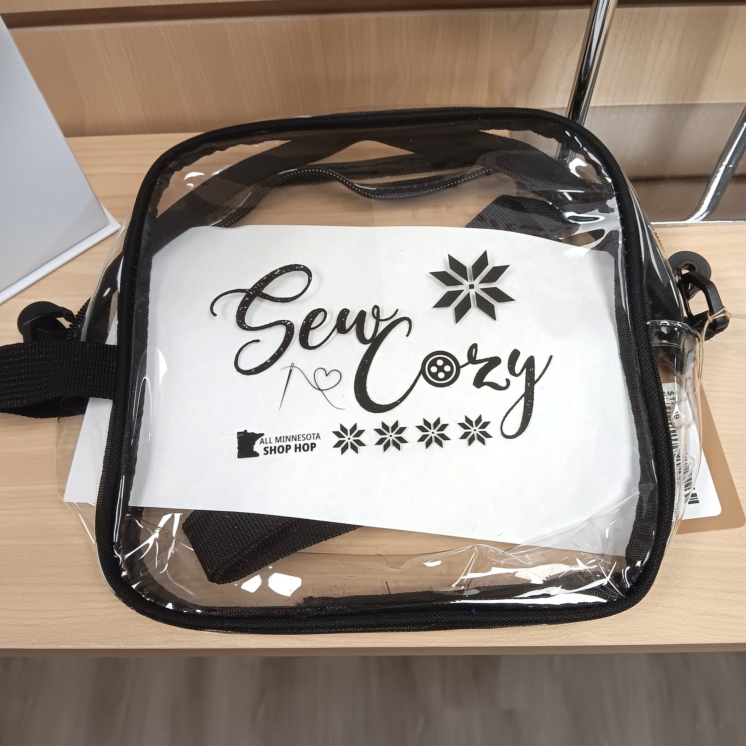 "Sew Cozy" cross-body bag