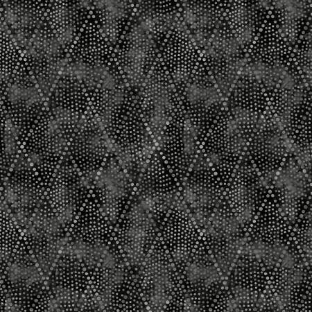 Diamond Dots - Black - 108in Wide | Wilmington Prints 2088-990