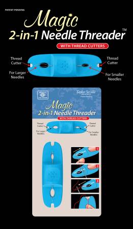 Magic 2 in 1 Needle Threader & Cutter