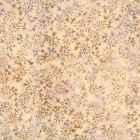 Moonlight - Tan Small Floral Batik - R | Wilmington Prints 22267-212