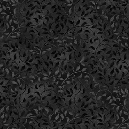 Essentials - Climbing Vine - Black | Wilmington Prints 38717-999