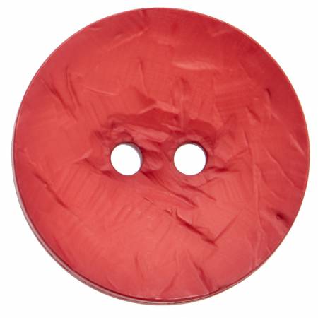 Round 45mm (1-3/4") Polyamide Button - Dark Red