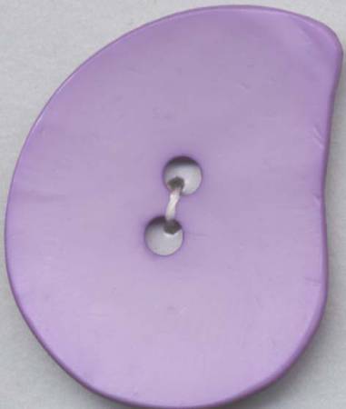 Paisley 50mm (2") Polyamide Button - Light Lilac