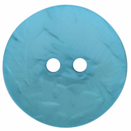 Round 45mm (1-3/4") Polyamide Button - Turquoise