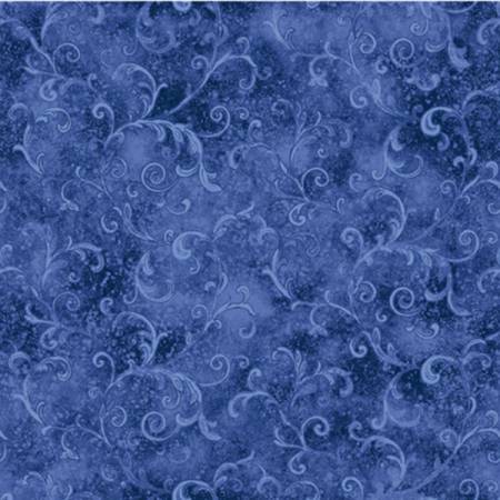 Essentials - Filigree - Dark Blue | Wilmington Prints 42324-440