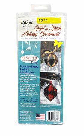 Double sided Craf-tex Holiday Ornaments