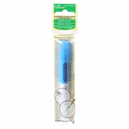 Chacopen - Blue Water Soluble Dual Tip Pen With Eraser