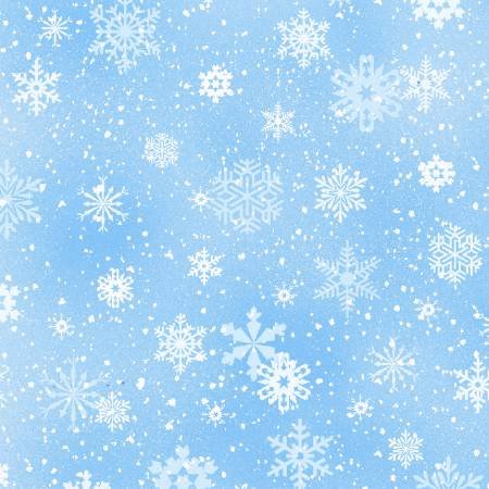 Landscape Medley - Snow - Light Blue