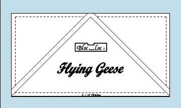 Bloc Loc Flying Geese Rulers