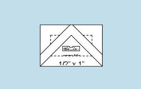 Bloc Loc Flying Geese Rulers