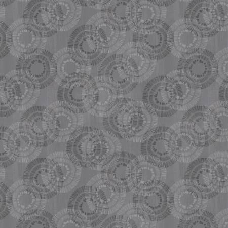 Essentials - Circle Burst - Slate | Wilmington Prints 68523-990