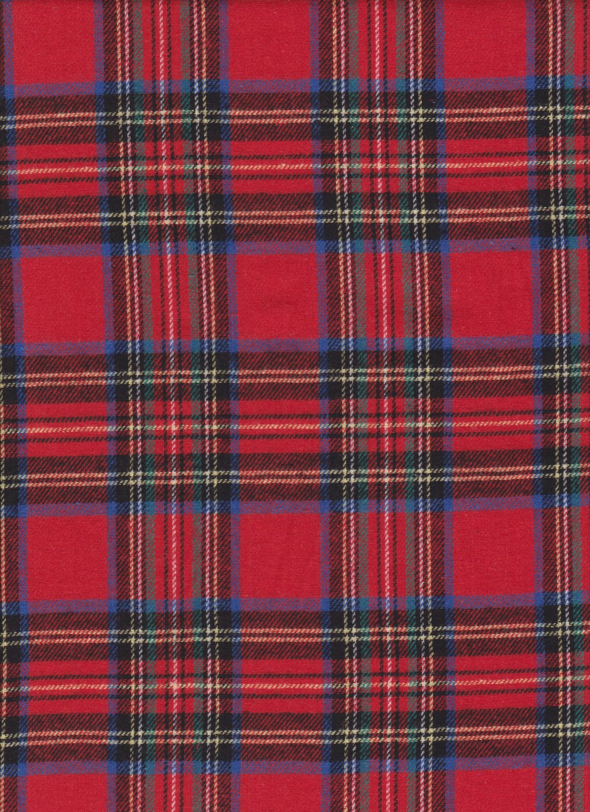 Yarn Dyed Flannel Plaid - Royal Stewart |  6954 ROYAL STEWART