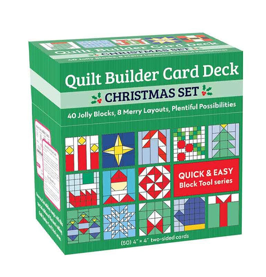 Quilt Builder Card Deck - Christmas Set