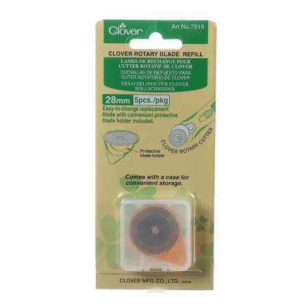 Clover 28mm Replacement Blade 5 ct