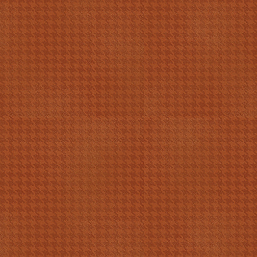 Blushed Houndstooth - Spice | Benartex 7564-88