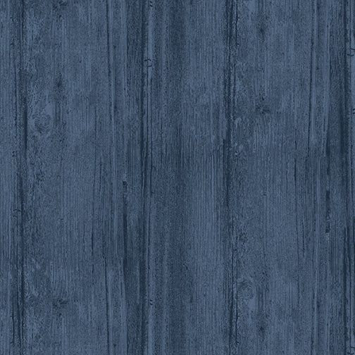 Washed Wood 108" Flannel - Harbor Blue | Benartex 7709WF-55