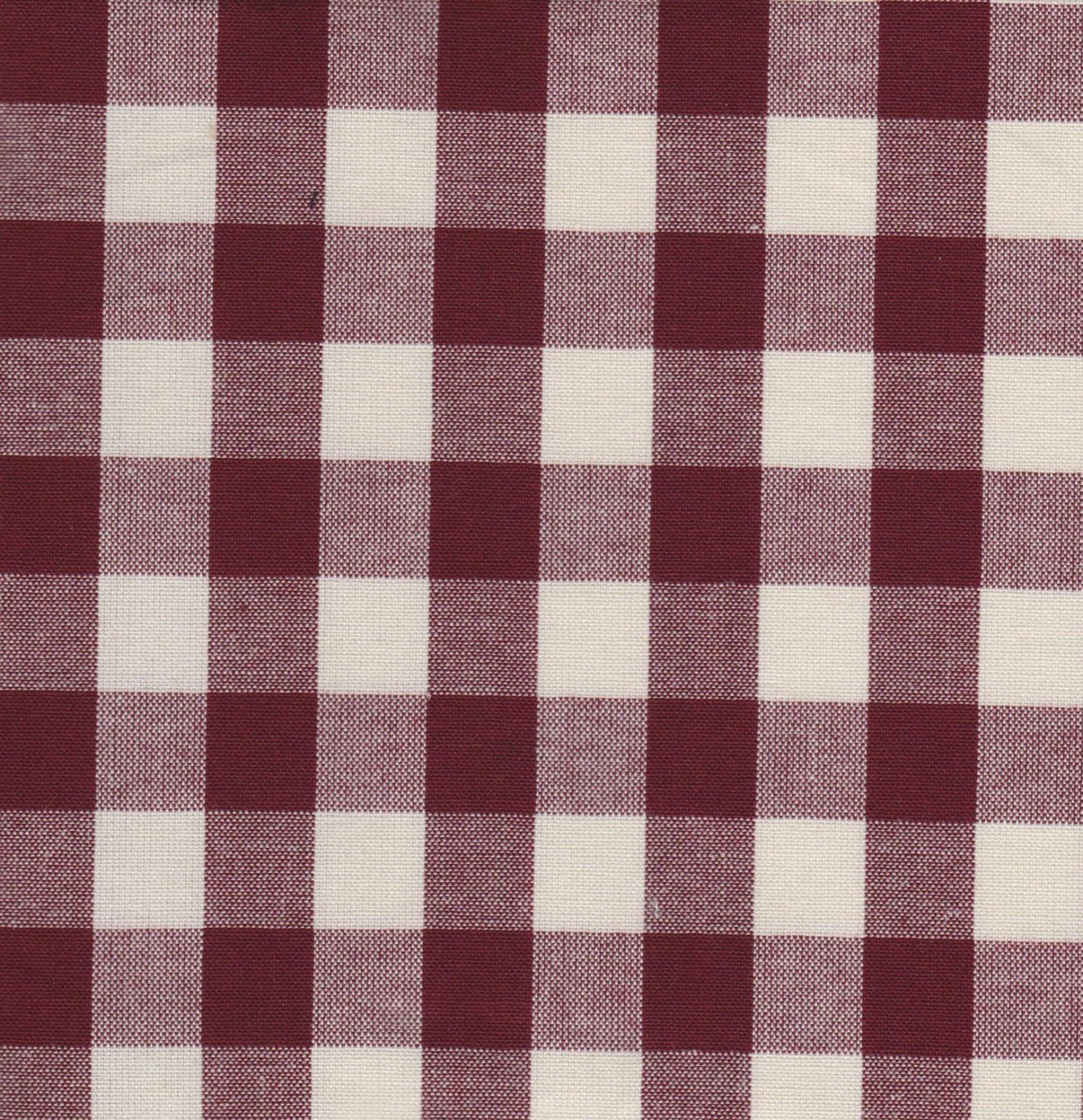 Cabin Check Gingham - Burgundy |  SP00908