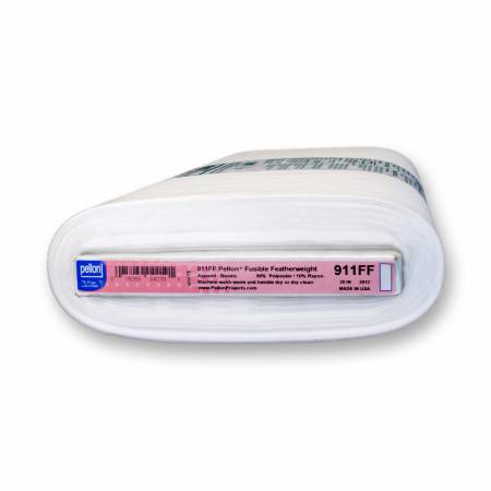 Pellon Fusible Feather To Midweight Interfacing 20in width - White