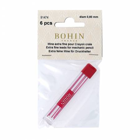 Bohin Mechanical Pencil Refill .9mm - Pink