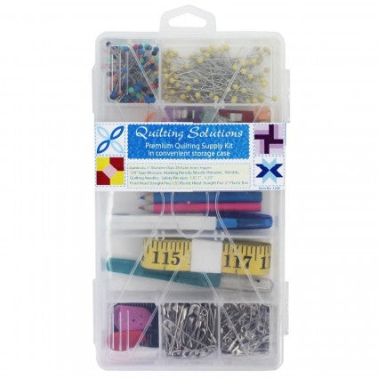 Quilting Solutions Premium Quilting Supply Kit in Case