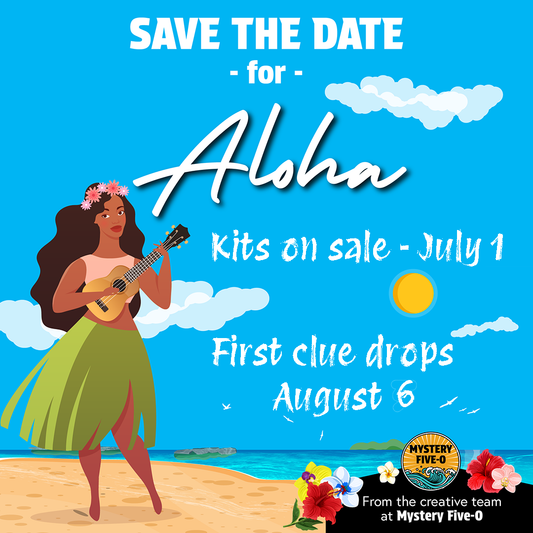 Mystery Five-0 Gift Certificate - Aloha