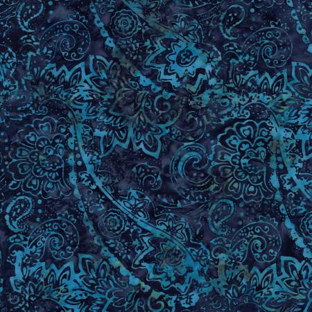 Tonga - Fantasy - Fashion Floral Batik - Magic | Timeless Treasures B4382-MAGIC