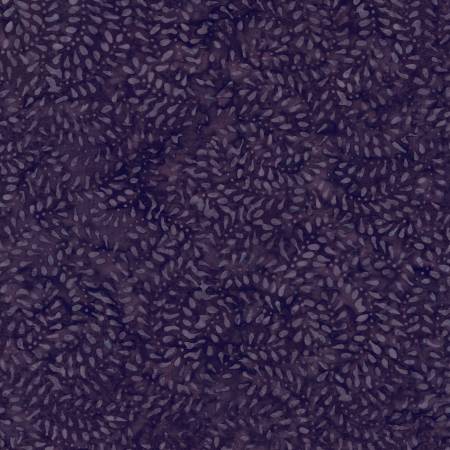 Tonga - Fantasy - Paisley Leaves Batik - Purple | Timeless Treasures B7677-PURPLE