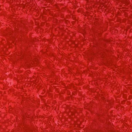 Tonga - Play - Eclectic Tastes Batik - Red | Timeless Treasures B8038-RED