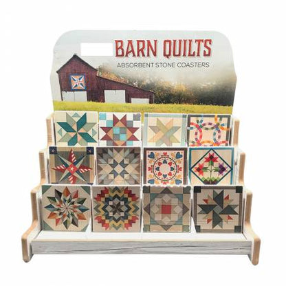 Barn Quilt Coaster - Assorted