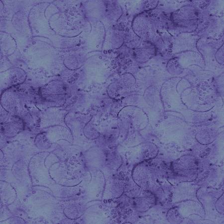 Painter's Watercolor Swirl- Periwinkle | Riley Blake Designs C680-PERIWINKLE