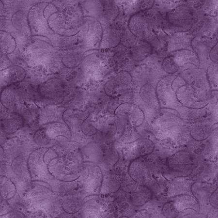 Painter's Watercolor Swirl - Purple | Riley Blake Designs C680-PURPLE