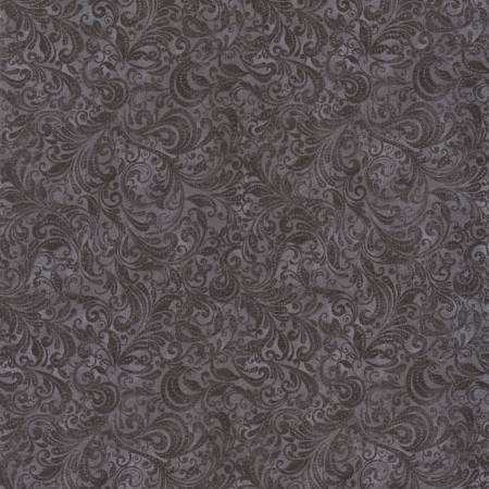 Belle - Delicate Filagree - Grey | Timeless Treasures BELLE-C7800-GREY