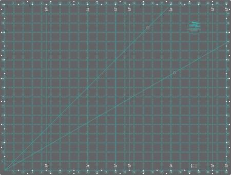 Creative Grids Cutting Mat - 18in x 24in - Self-Healing Double Sided