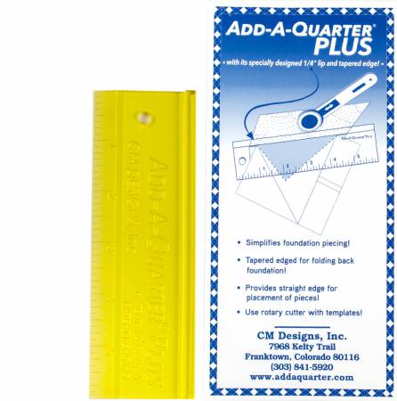 Add A-Quarter Plus Ruler - 6in