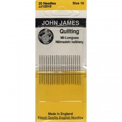 John James Quilting Needles - Size 10