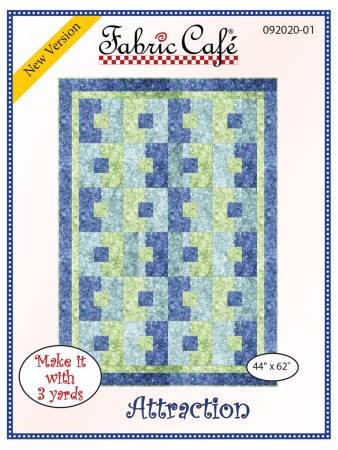 Attraction Quilt Kit in Batiks