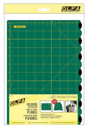 OLFA Folding Cutting Mat 12in x 17in