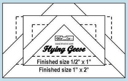 Bloc Loc Flying Geese Rulers